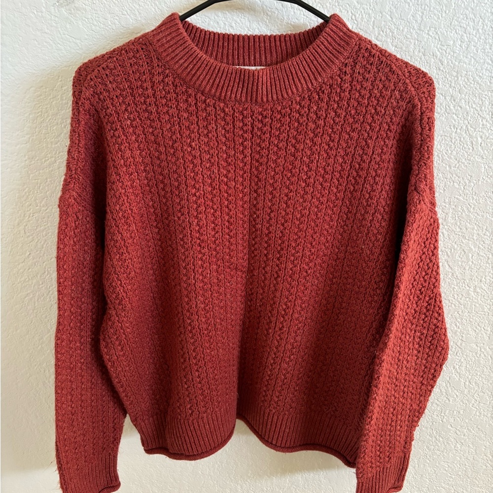Cozy Red Women's Sweater